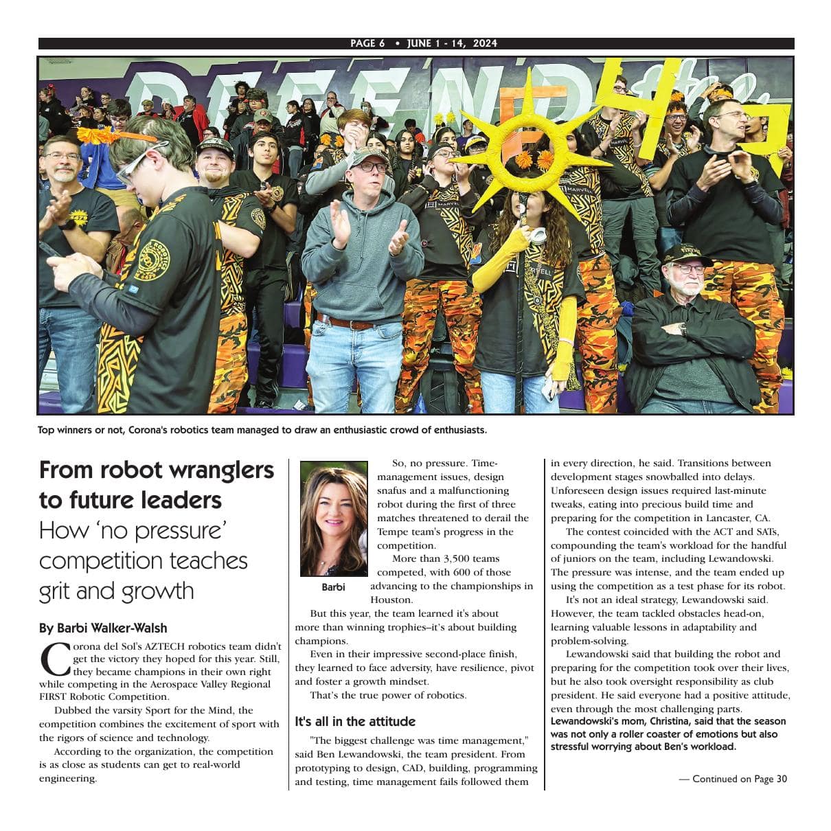 The article as it ran in print