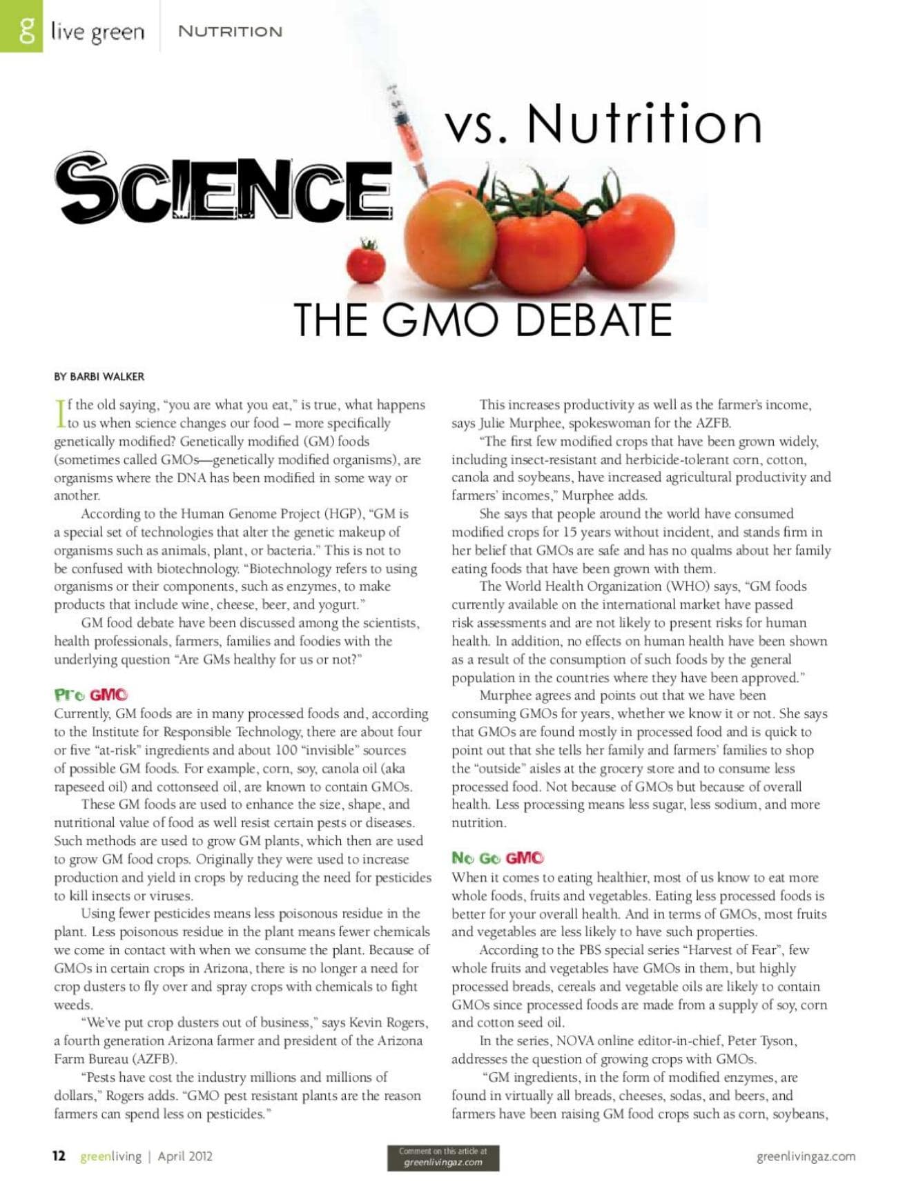 The article as it ran in print